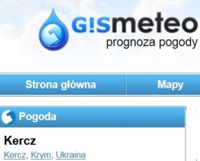http://www.gismeteo.pl/