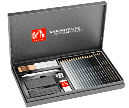 Подарочный набор Caran d'Ache ART (14 предметов)