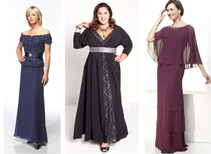 Вечернее платье на свадьбу для мамы жениха: фото1