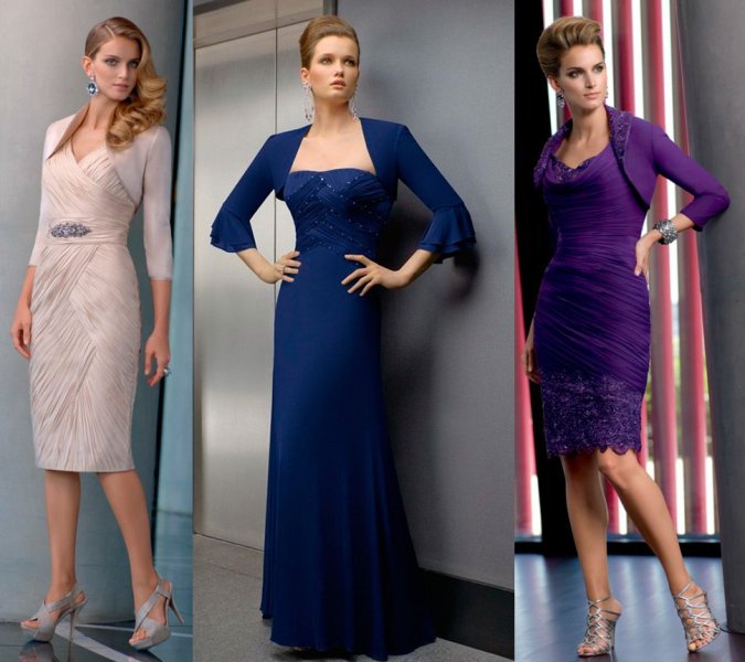 Вечернее платье на свадьбу для мамы жениха: фото6