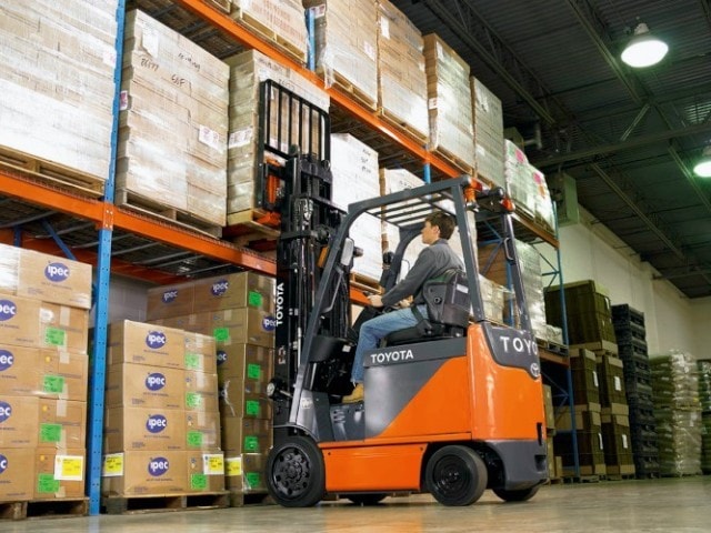 Погрузчик «Toyota»