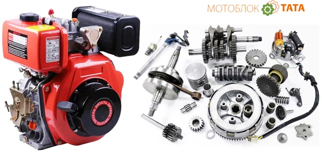 Мотор дизельный на мотоблок Мотор дизельный на мотоблок
