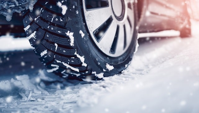 Зимние шины на автомобиле