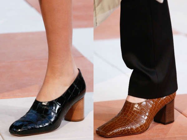 Модные в 2022 женские туфли на низком каблуке - фото1 Модные в 2022 женские туфли на низком каблуке - фото1