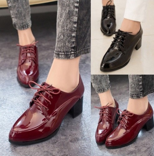 Модные в 2022 женские туфли на низком каблуке - фото8 Модные в 2022 женские туфли на низком каблуке - фото8