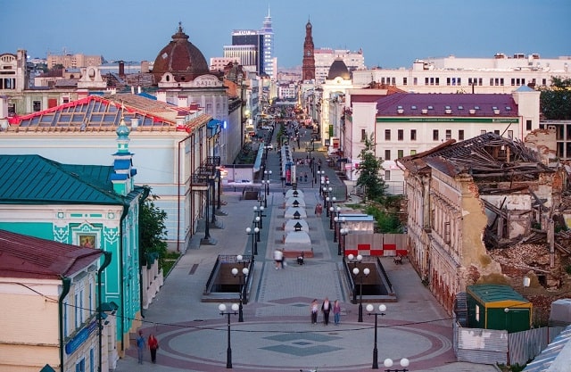 Путешествие в Казань: достопримечательности, куда сходить, что посмотреть - Улица Баумана – «Казанский Арбат»