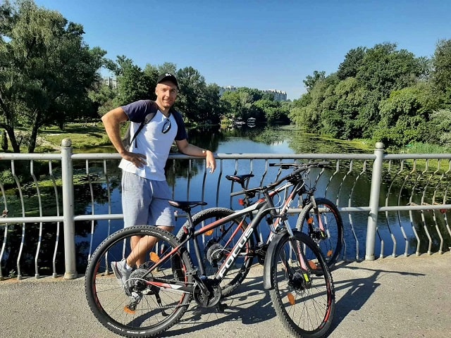 Фото 1. Велотуризм по місту