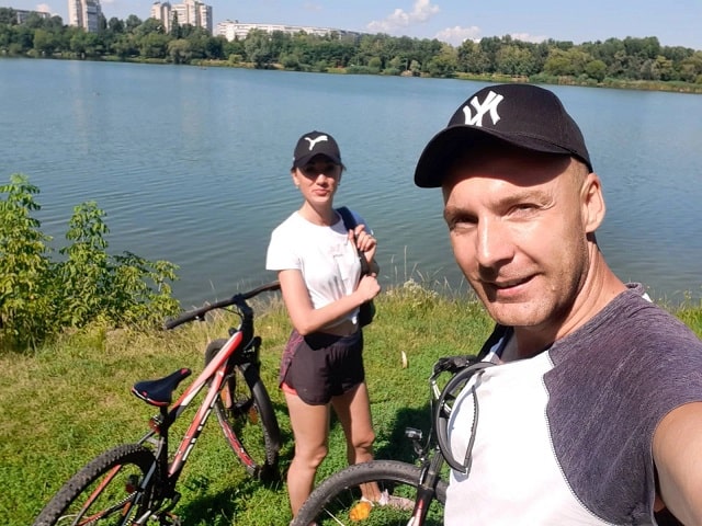 Фото 2. Велотуризм на природі