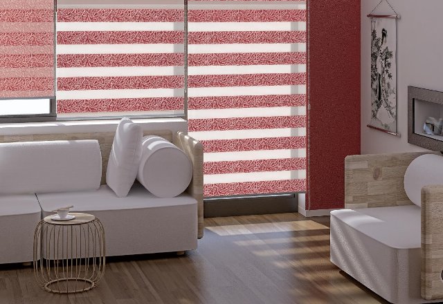 Жалюзи Зебра на пластиковые окна без сверления - фото4 Жалюзи Зебра на пластиковые окна без сверления - фото4