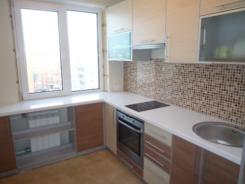 Столешница как продолжение подоконника - фото 5