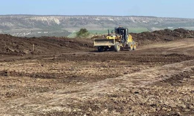 В Крыму началось строительство новой магистрали