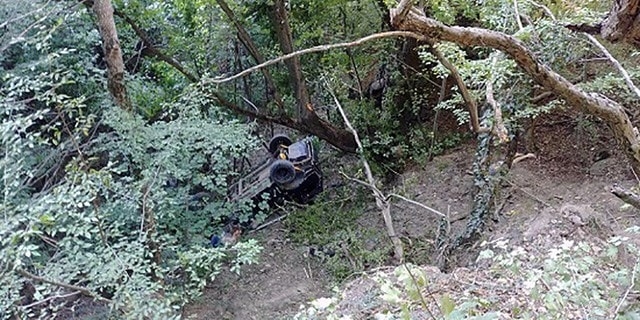 Трагедия в горах – с обрыва упал автомобиль