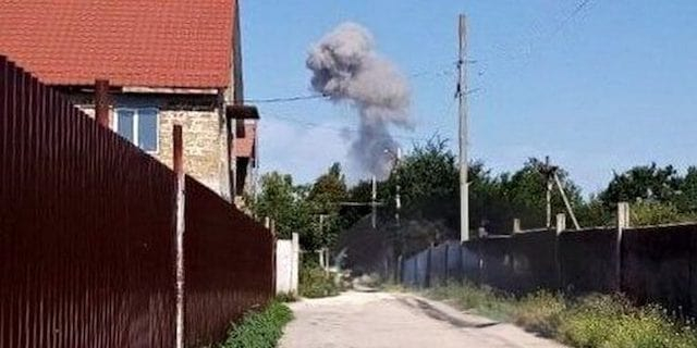 Возле Симферополя, Гвардейского и Новофедоровки прогремели взрывы