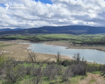 Белогорское и Тайганское водохранилища получают меньше воды из р. Биюк-Карасу