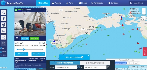 В Крыму пришел секретный груз из Сирии, возможно химоружие