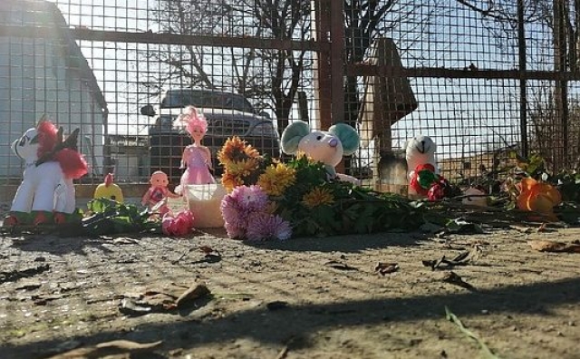 Симферопольцы почтили память погибшей от рук отчима Даши Пилипенко