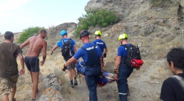 Житель Екатеринбурга сорвался с горы Меганом в Крыму