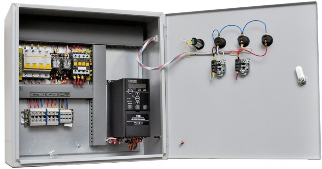 Ремонт шкафа управления насосами