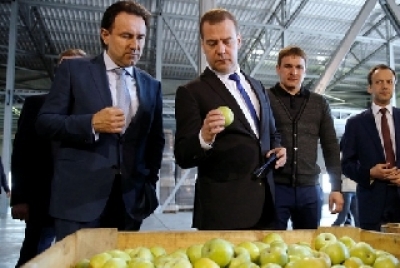 После визита в Крым Дмитрия Медведева Сергей Аксенов полетал над полуостровом на воздушном шаре