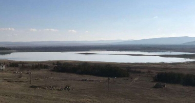 В Тайганском водохранилище появились острова