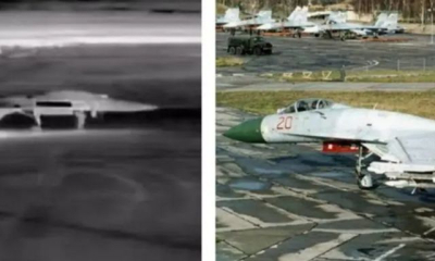 Украинские дроны поразили в Крыму еще две военные цели россиян &ndash; два истребителя &laquo;Су-27&raquo;