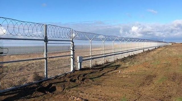 Россия капитально отгородила Крым от Украины