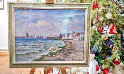 В Евпатории показали картину известного в мире, но забытого земляками художника