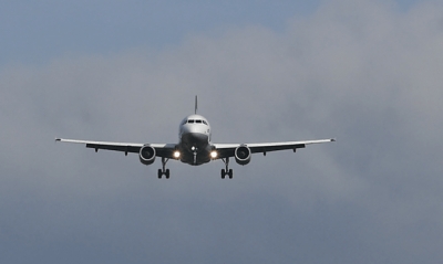 Новый терминал Симферопольского аэропорта принял первый самолет