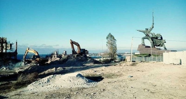 На мысе Хрустальном началось грандиозное строительство
