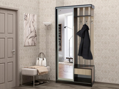 Прихожие с зеркалом: виды, особенности, достоинства