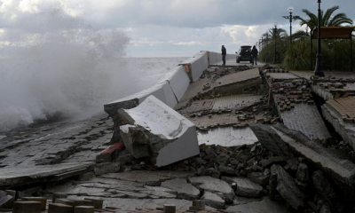 Стихия: уничтожены набережные, оборонные сооружения, музей-аквариум, устричная ферма (фото)