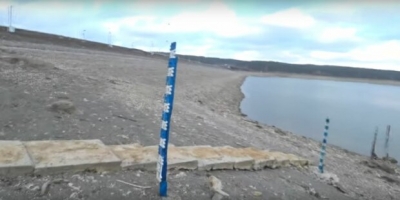 Симферопольское водохранилище мелеет на глазах