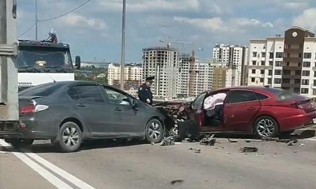 ДТП на объездной дороге в Симферополе – водитель чудом остался жив