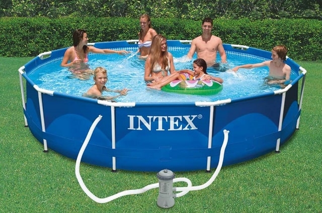 Преимущества каркасного бассейна Intex