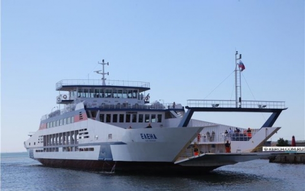 На пароме Керченской переправы произошло возгорание