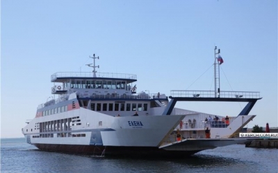 На пароме Керченской переправы произошло возгорание