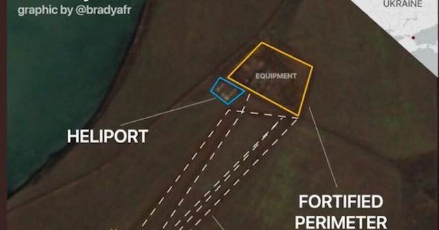 На севере Крымского полуострова появилась российская военная база