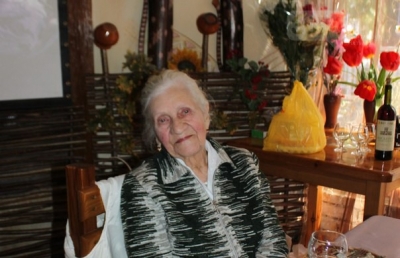 Жительница Алупки отметила свое девяностолетие