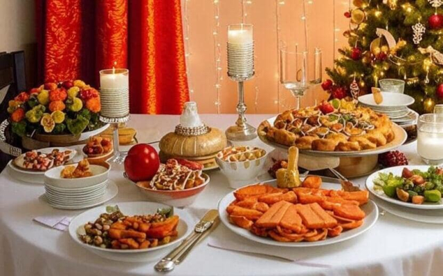 Традиционный продуктовый новогодний набор для крымчан подорожал на 12%