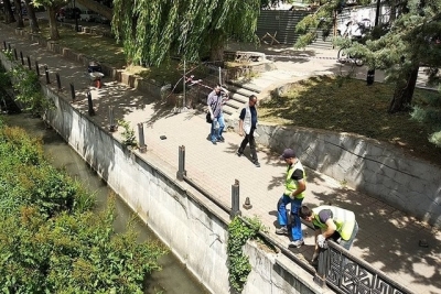 В Симферополе началась реконструкция набережной Салгира