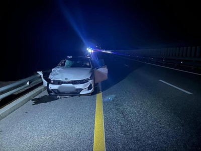 В Бахчисарайском районе во время ночного ДТП погиб пешеход