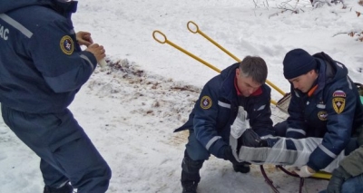 Спасатели помогли лыжнику, получившему травму на Ай-Петринской яйле