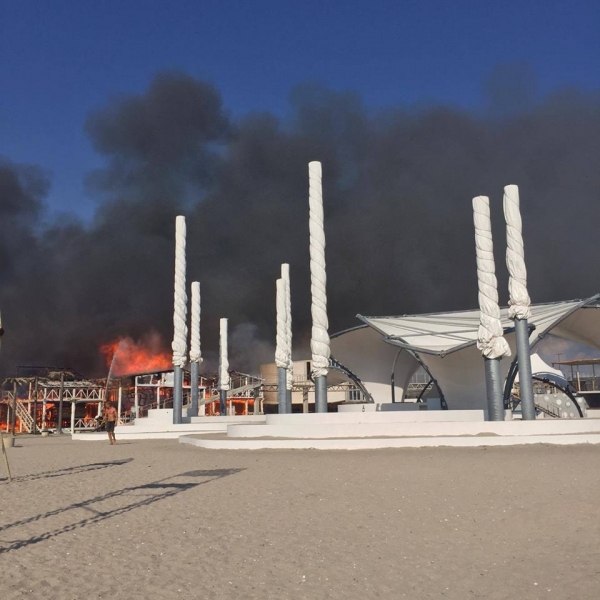 Сгорел КаZантип (Фото)