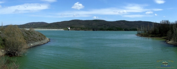 В Бахчисарае пересыхает огромное водохранилище