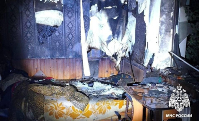 Во время пожара в частном доме в поселке Симеиз погибли три человека