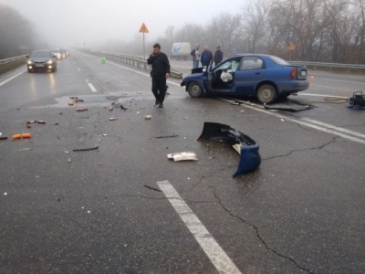 В Гвардейском произошло тройное ДТП