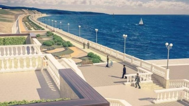 В Крыму утвердили проект концепции набережной Коктебеля