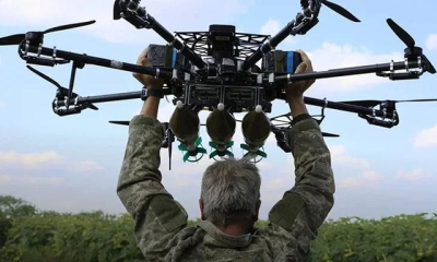 Украинские беспилотники нанесли серию ударов по военным объектам Крыма