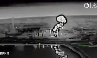 Беспилотники атаковали крупный химзавод в Крыму, работавший на ВПК оккупантов