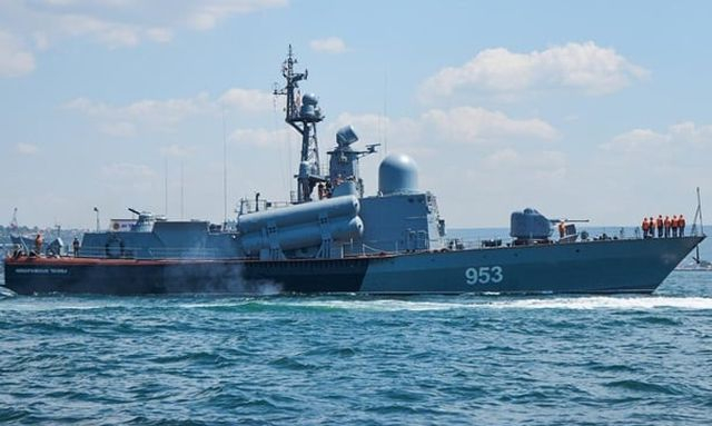 Россияне передислоцировали из Крыма ракетные катера проекта 1241 «Молния-1»